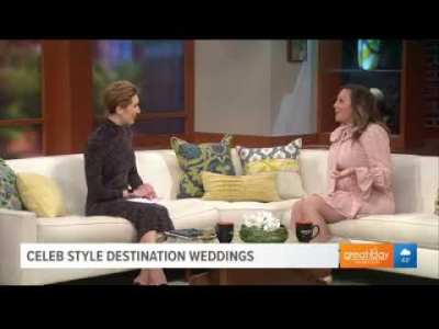 Celeb Style Destination Weddings on Great Day Washington CBS – Presented by Kiss & Tell
